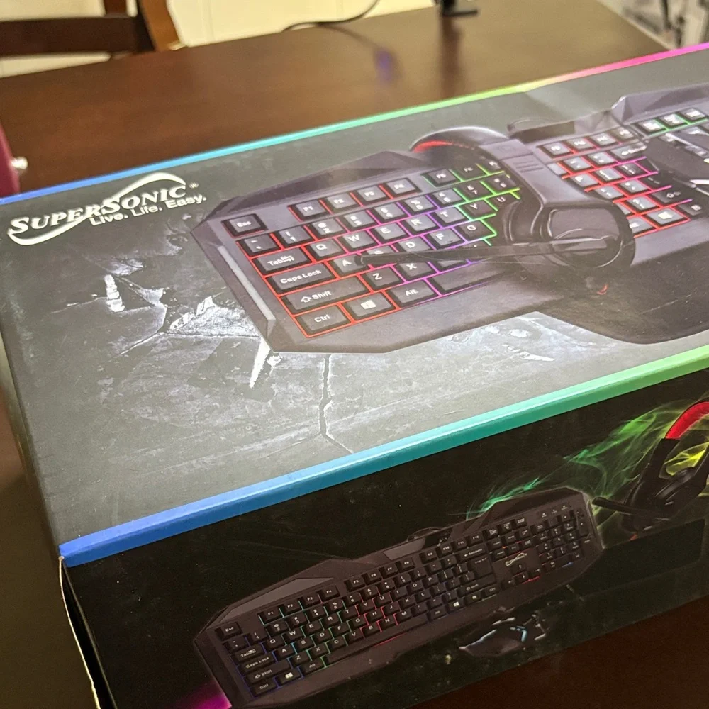 RGB Gaming Keyboard and Mouse Combo Kit